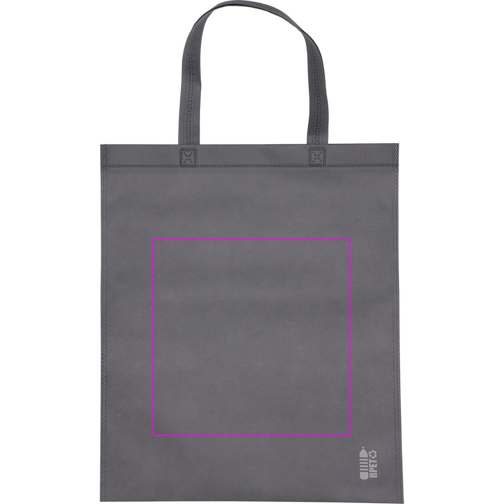 Non woven bag with short handles 80 g/m2 PELAGIA