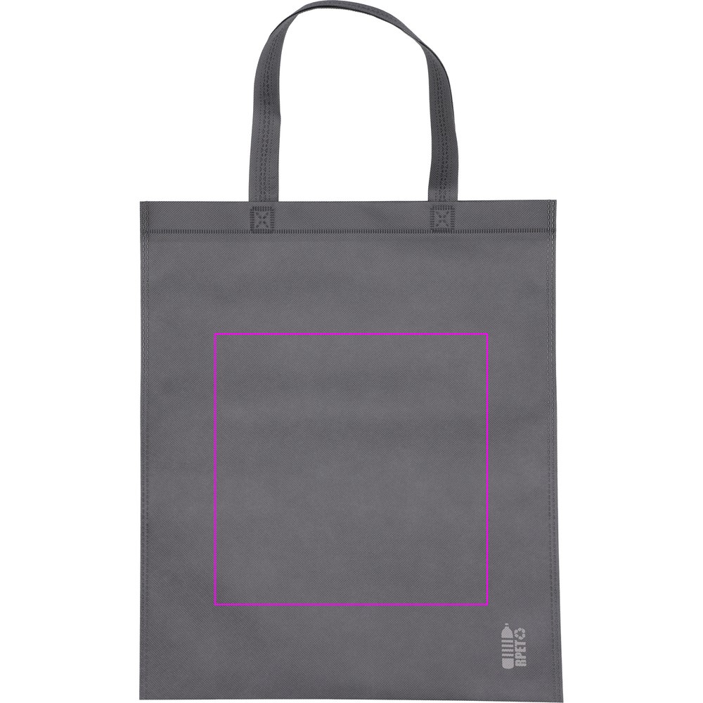 Non woven bag with short handles 80 g/m2 PELAGIA