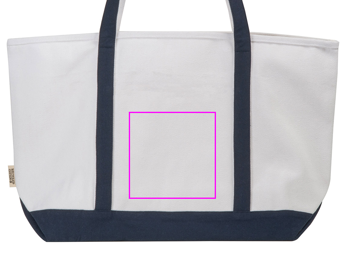 Large cotton bag with long handles 730 g/m2 HARVEY