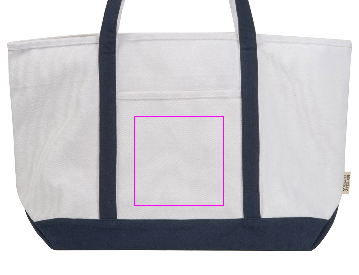 Large cotton bag with long handles 730 g/m2 HARVEY