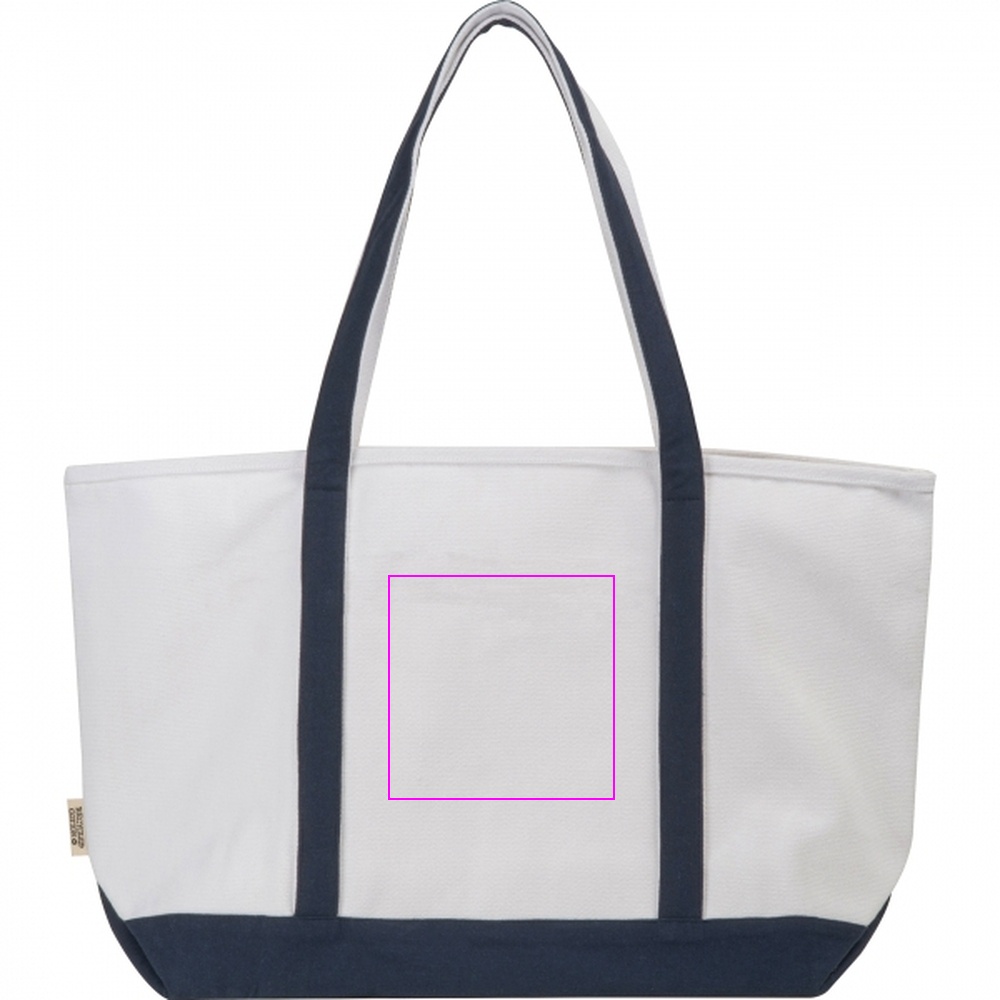 Large cotton bag with long handles 730 g/m2 HARVEY