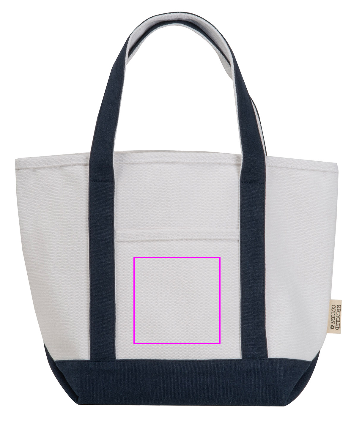 Small cotton bag with long handles 730 g/m² GINA