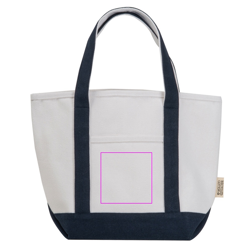 Small cotton bag with long handles 730 g/m² GINA
