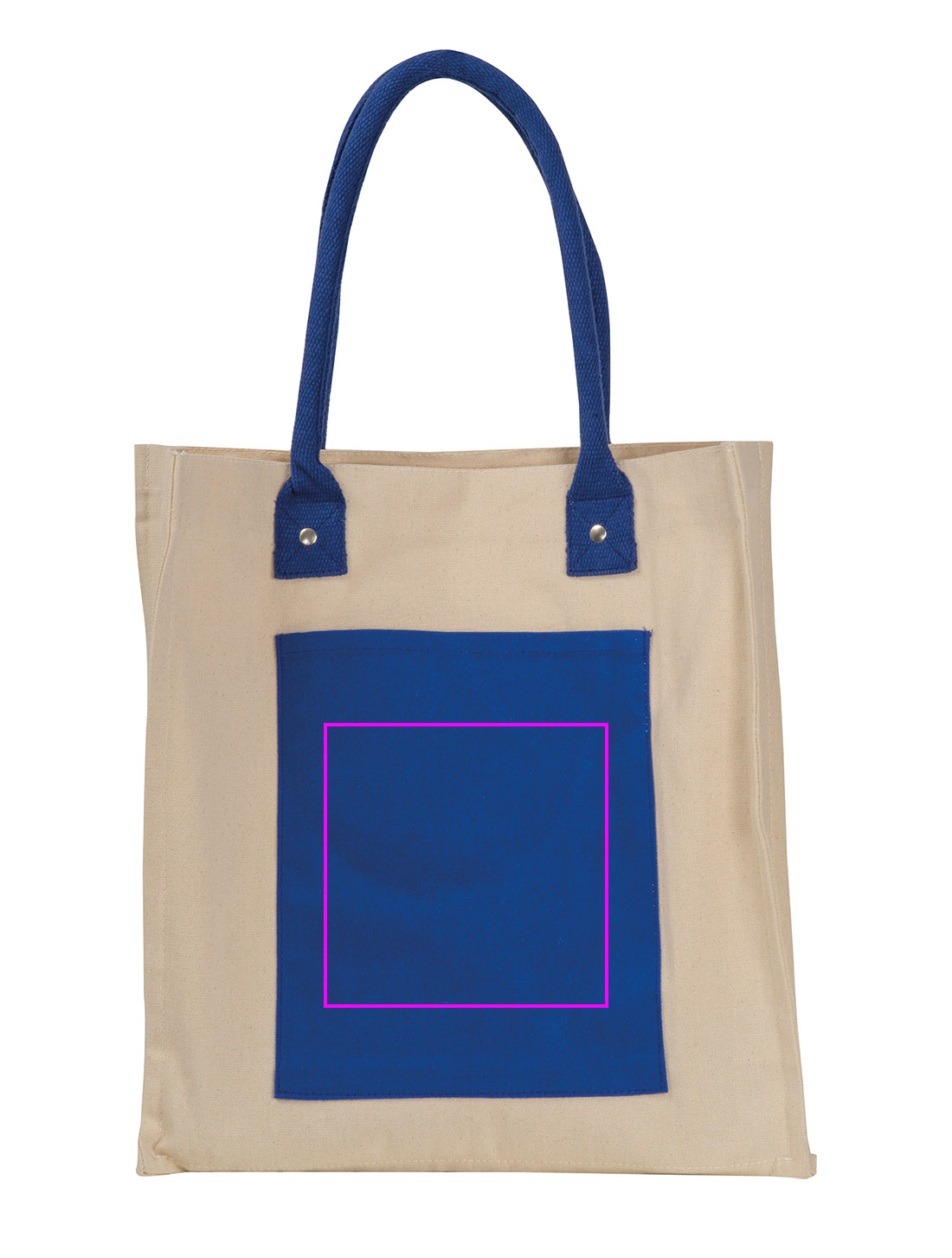 Canvas bag with long handles 320 g/m2 RODOLFO