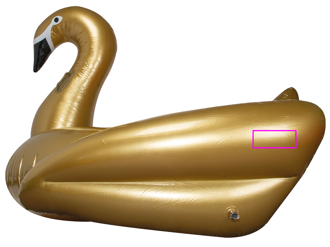 Inflatable mattress - swan RYAN