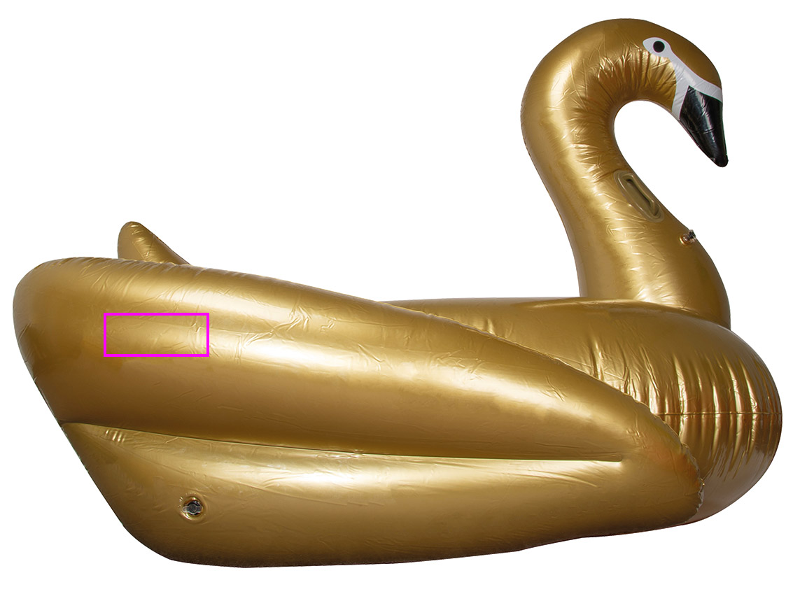 Inflatable mattress - swan RYAN