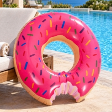 Inflatable mattress - donut CHRISTOPHER