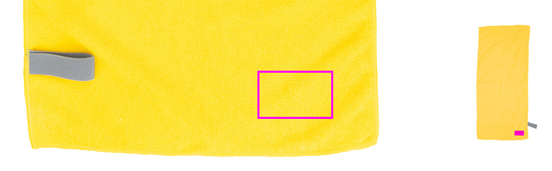 Small microfiber towel 160 g/m² HUGH