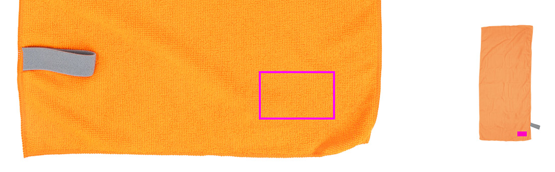 Small microfiber towel 160 g/m² HUGH