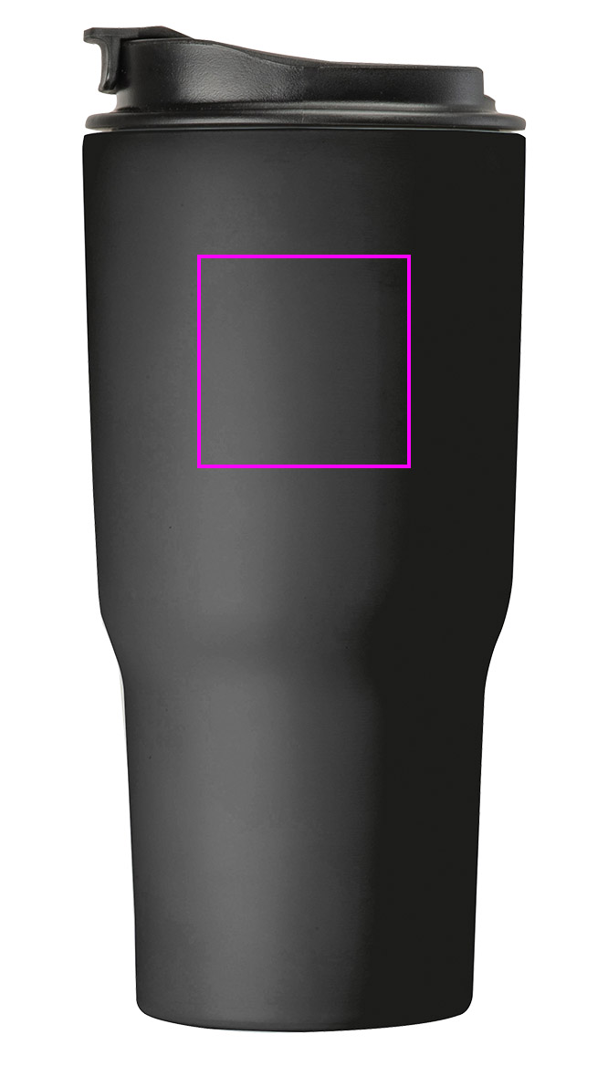 Thermal mug 550 ml made of recycled steel DANA