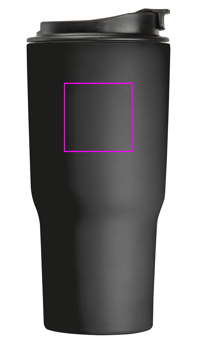 Thermal mug 550 ml made of recycled steel DANA
