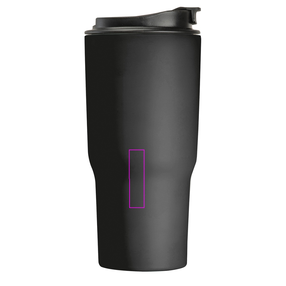 Thermal mug 550 ml made of recycled steel DANA