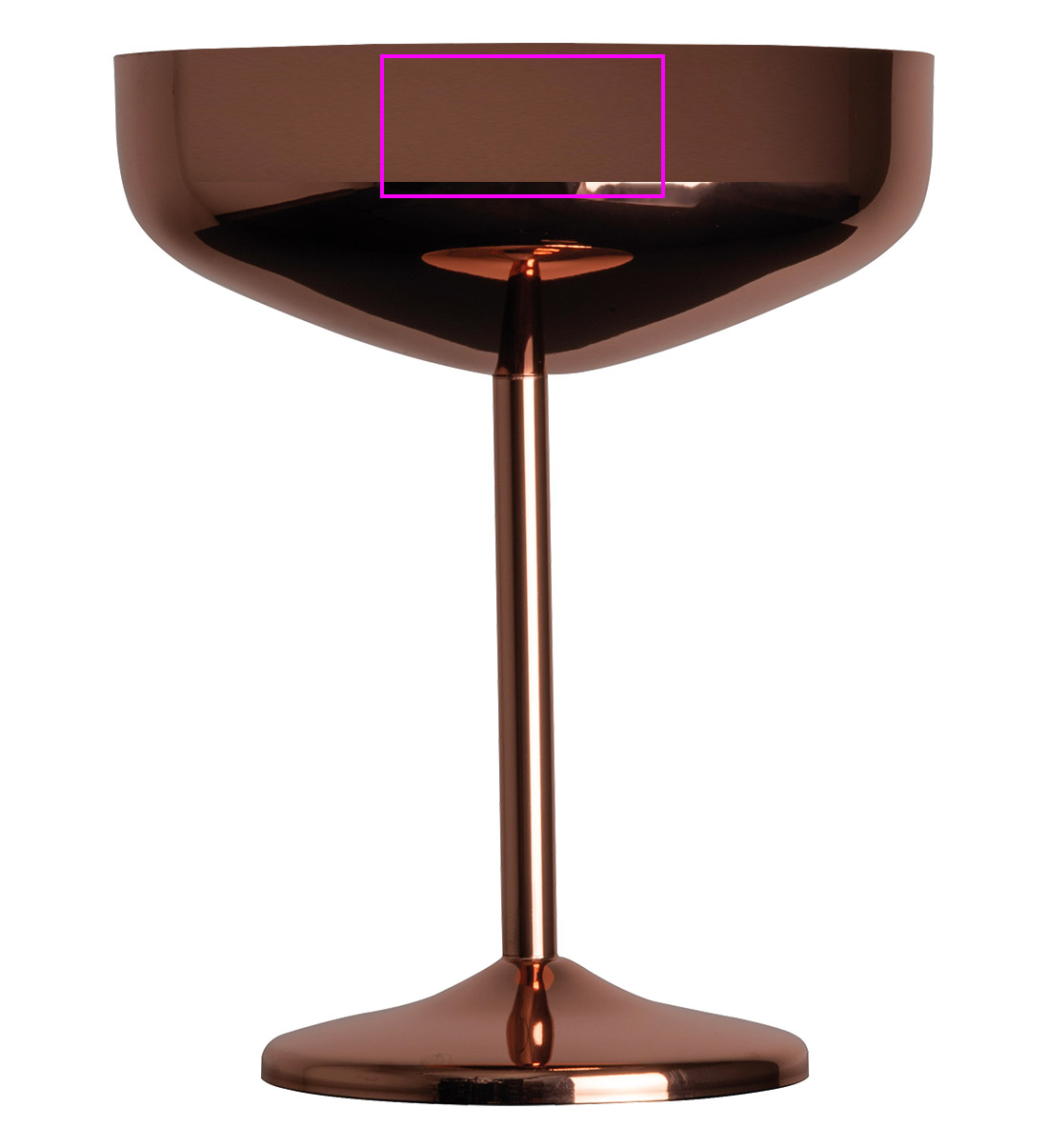 Steel Martini glass 300 ml CrisMa EUGENIA