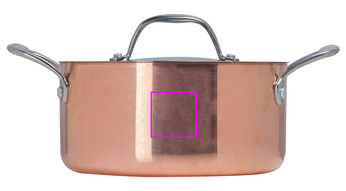 Induction pot CrisMa ⌀20,5 cm AGATA 2000 ml