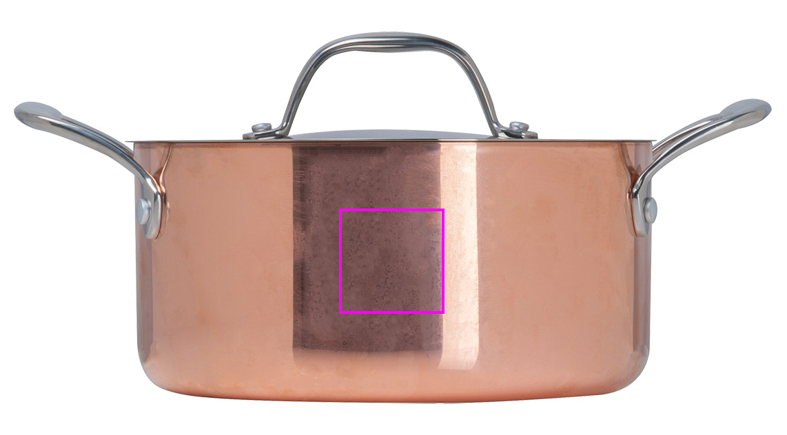 Induction pot CrisMa ⌀20,5 cm AGATA 2000 ml