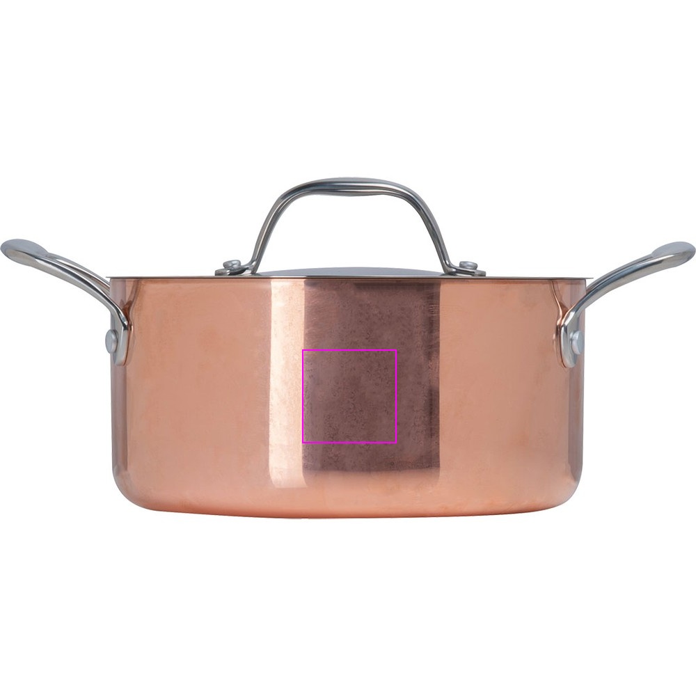 Induction pot CrisMa ⌀20,5 cm AGATA 2000 ml