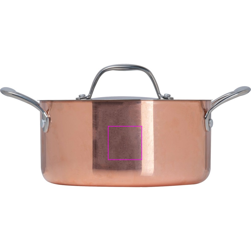 Induction pot CrisMa ⌀20,5 cm AGATA 2000 ml