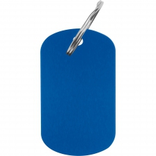 Metal keychain made of recycled aluminium LIESELOTTE