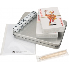 Set of playing cards and dice MURRAY Schwarzwolf