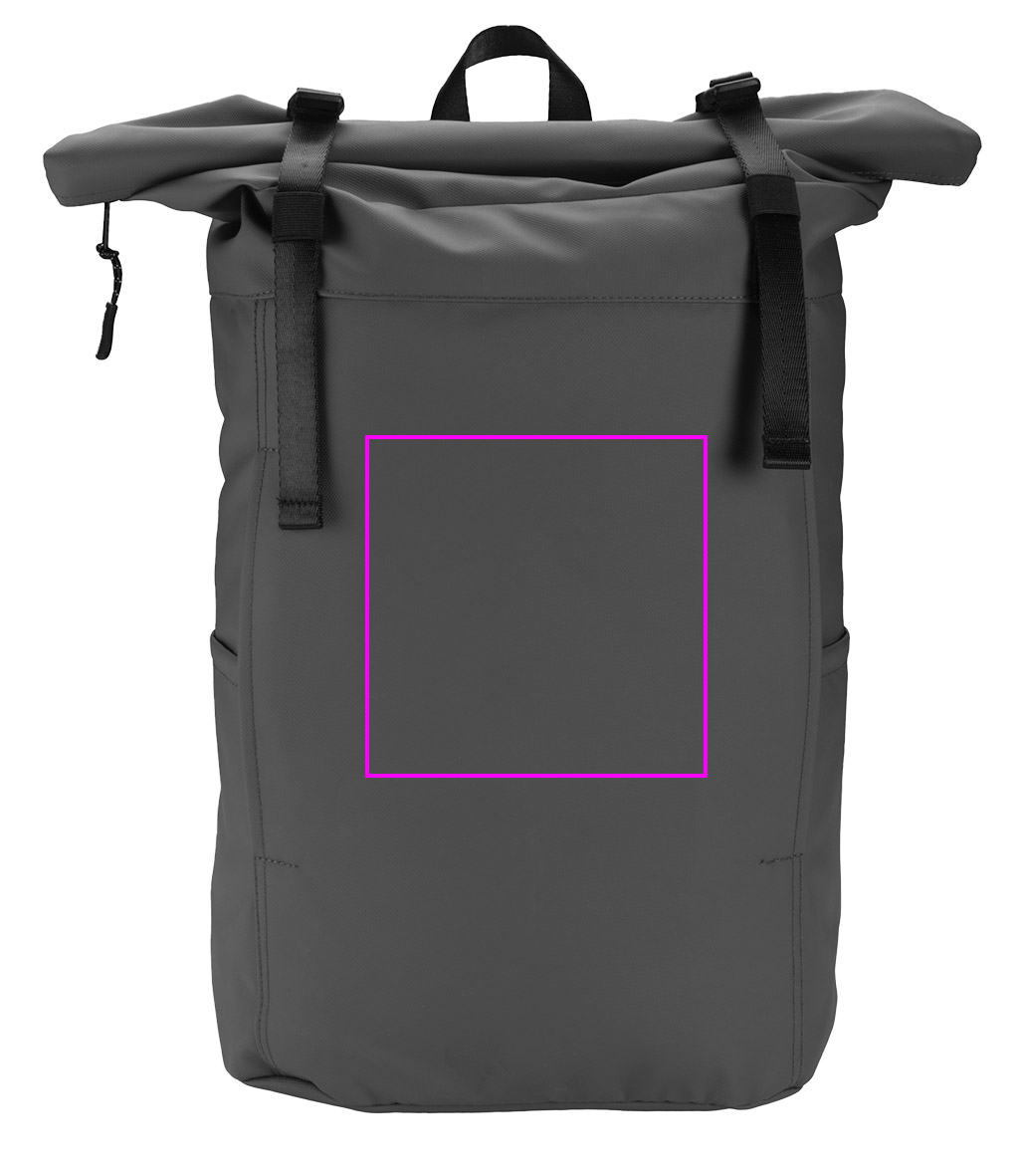 Rolltop backpack PEKTUSAN Schwarzwolf