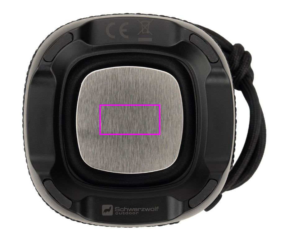 Bluetooth speaker HERMON Schwarzwolf