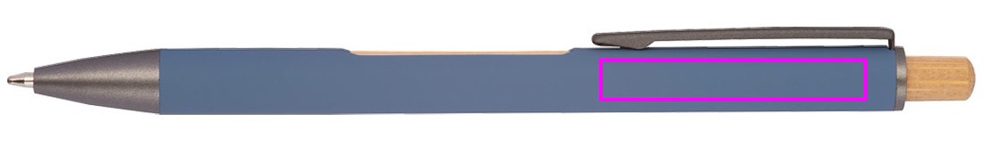 Recycled aluminium pen MARIA