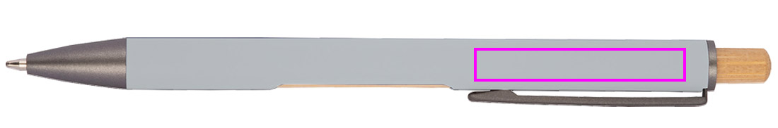 Recycled aluminium pen MARIA