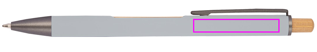 Recycled aluminium pen MARIA