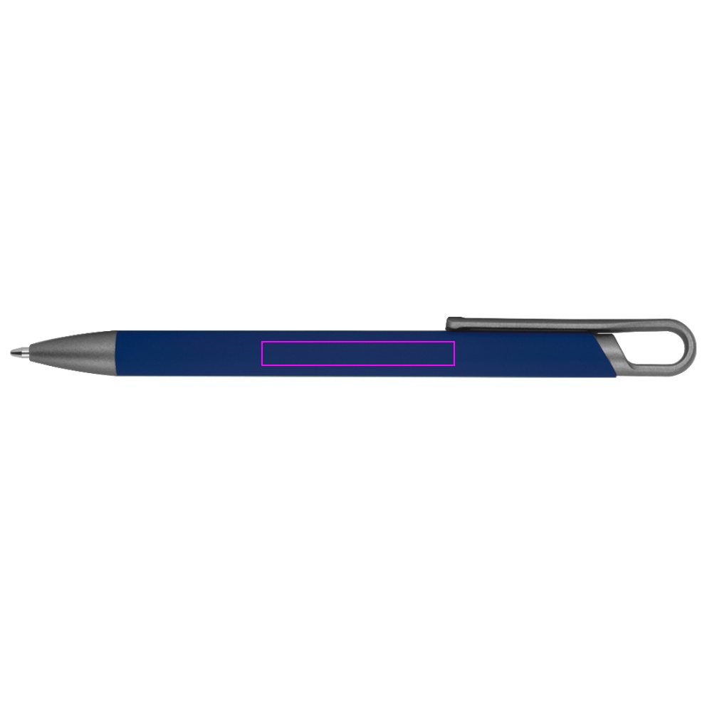 Semi-gel pen made of recycled aluminum KAROLINE