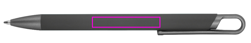 Semi-gel pen made of recycled aluminum KAROLINE