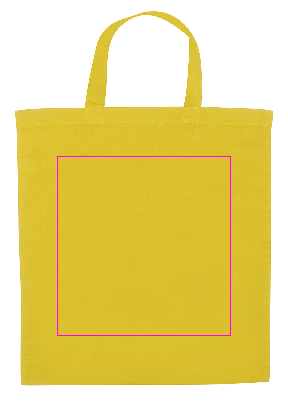 Cotton bag with short handle 140 g/m² MARSHALL