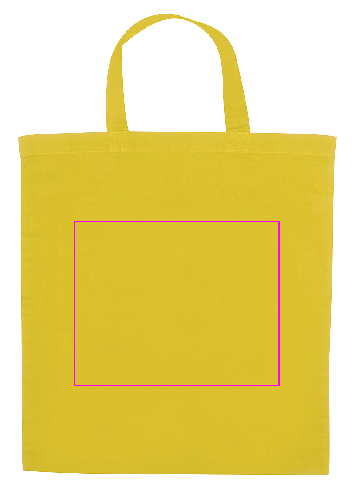 Cotton bag with short handle 140 g/m² MARSHALL