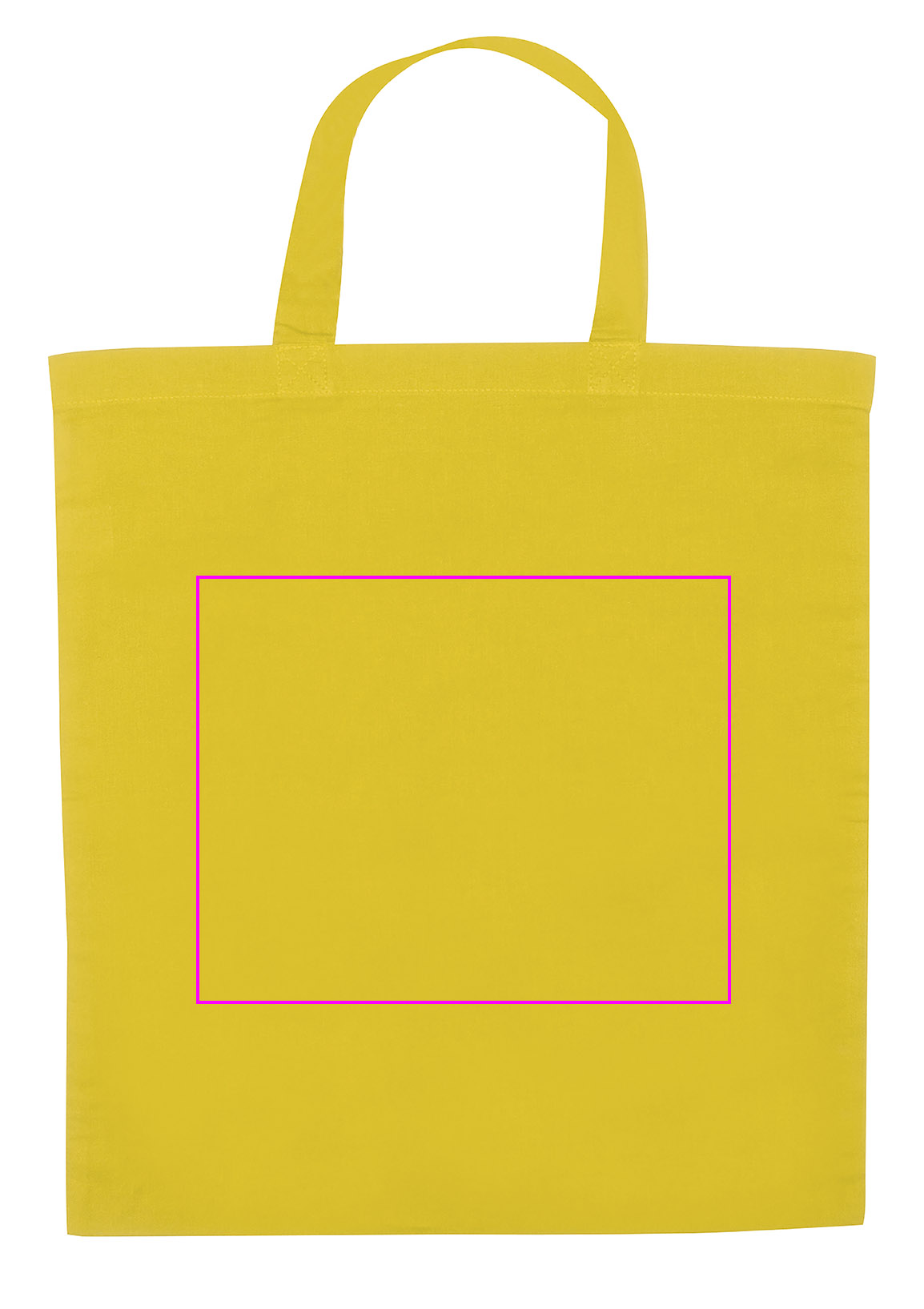 Cotton bag with short handle 140 g/m² MARSHALL