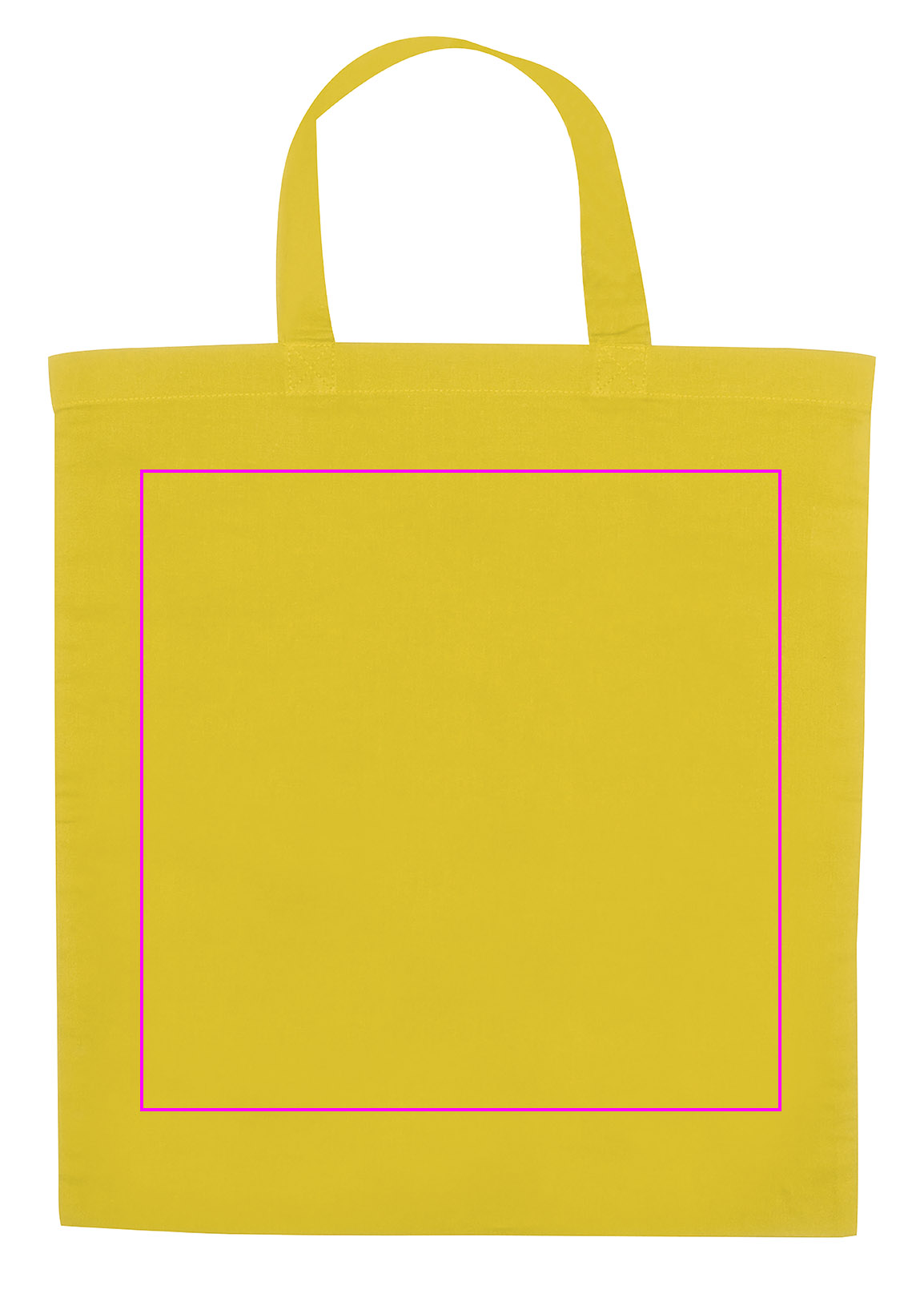Cotton bag with short handle 140 g/m² MARSHALL