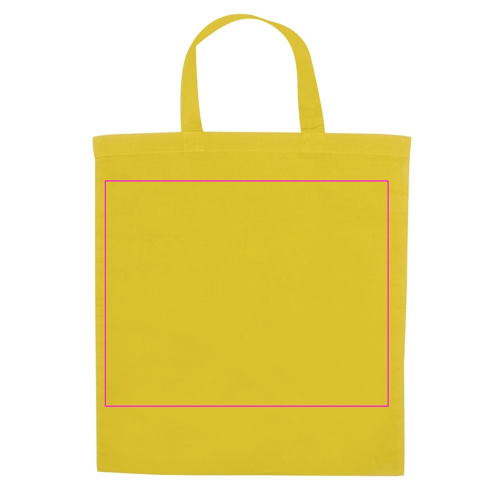 Cotton bag with short handle 140 g/m² MARSHALL
