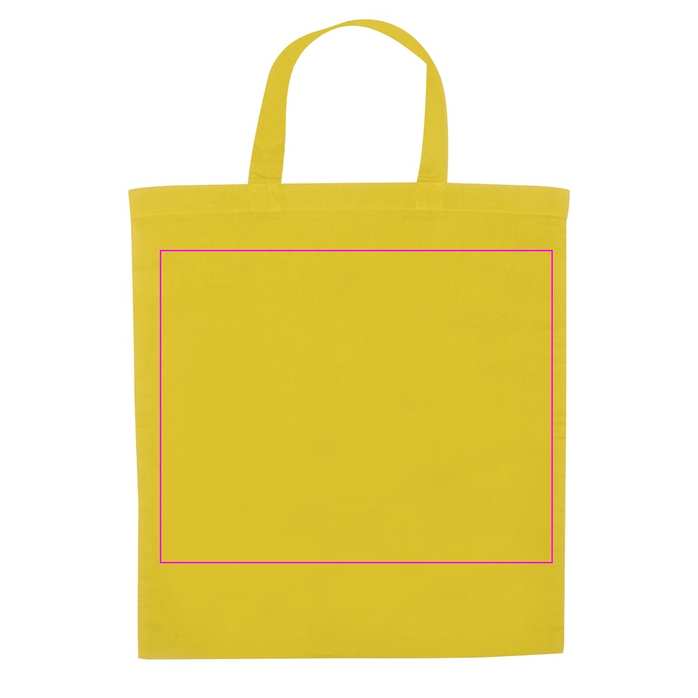Cotton bag with short handle 140 g/m² MARSHALL