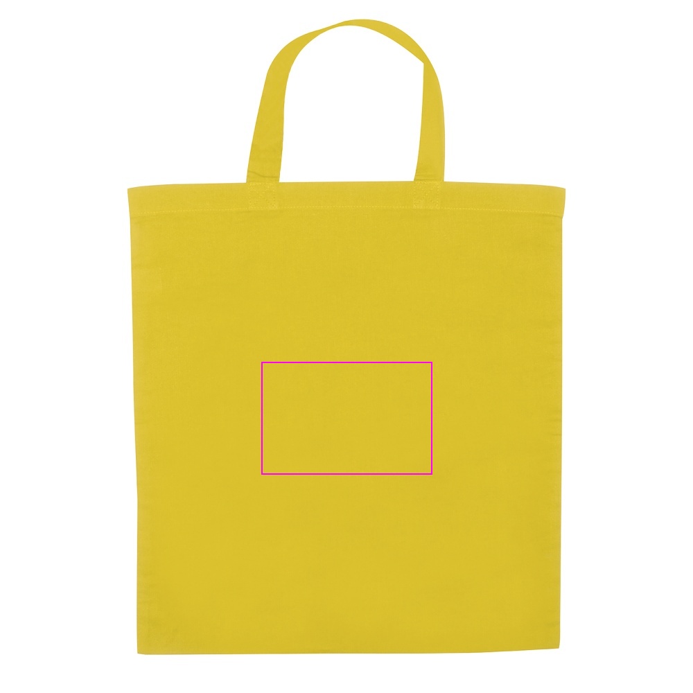 Cotton bag with short handle 140 g/m² MARSHALL