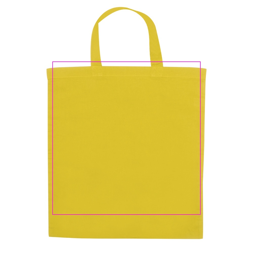Cotton bag with short handle 140 g/m² MARSHALL