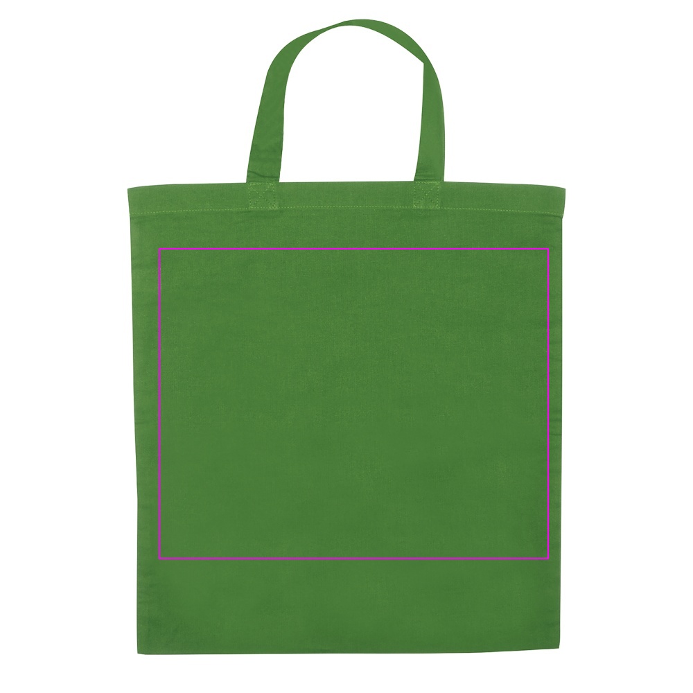 Cotton bag with short handle 140 g/m² MARSHALL