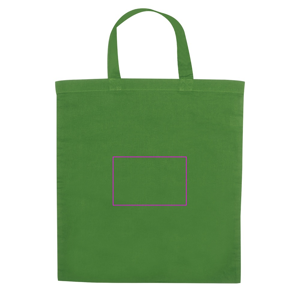 Cotton bag with short handle 140 g/m² MARSHALL