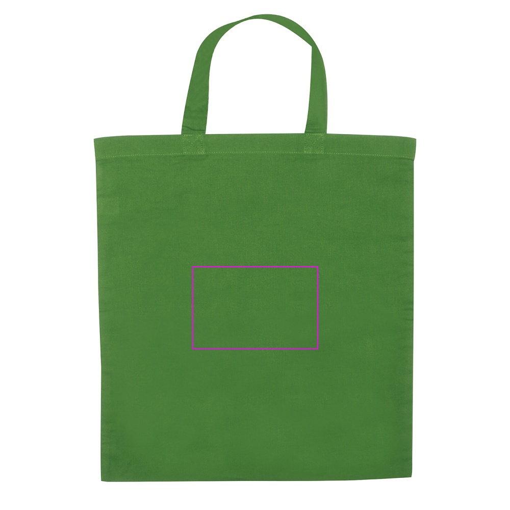 Cotton bag with short handle 140 g/m² MARSHALL
