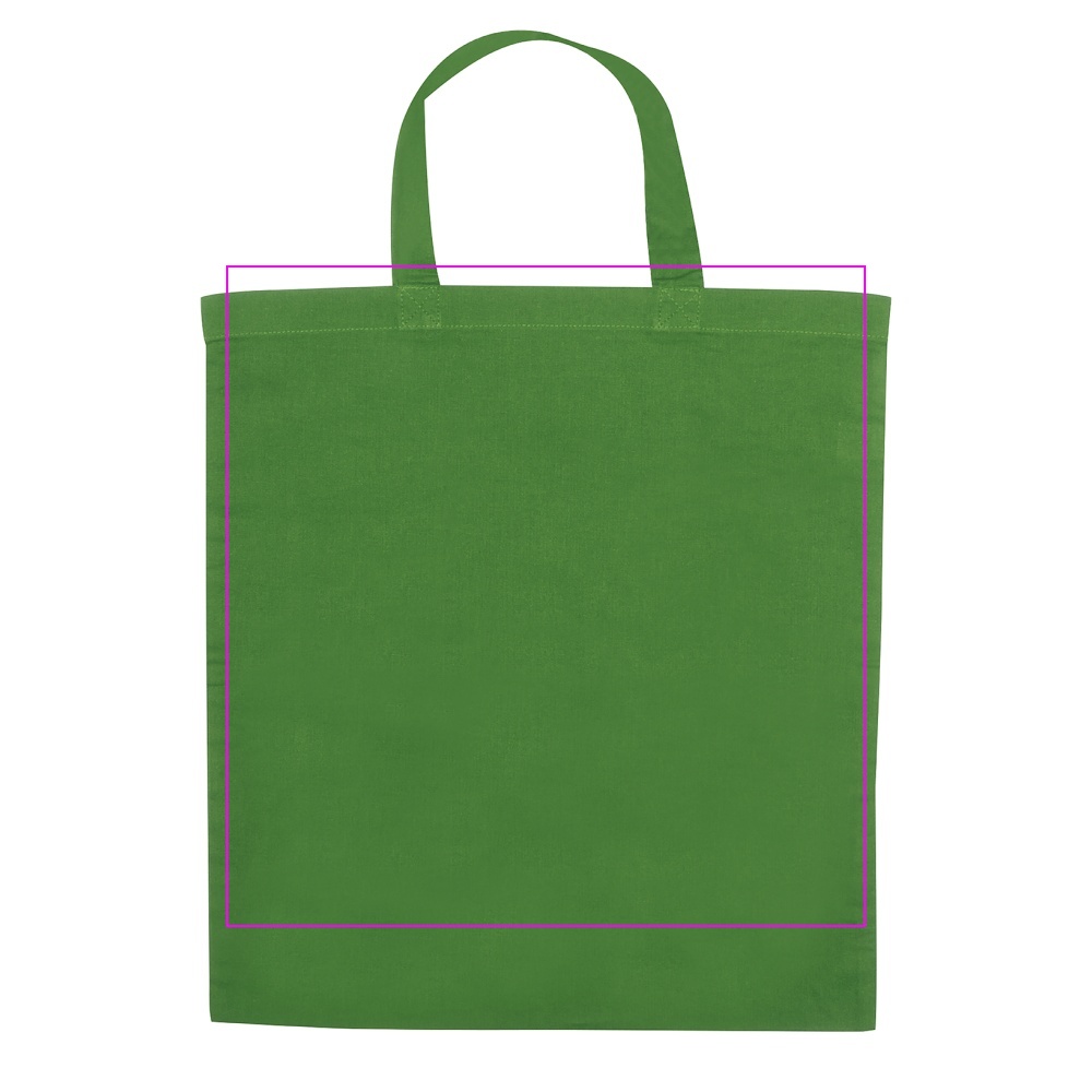 Cotton bag with short handle 140 g/m² MARSHALL