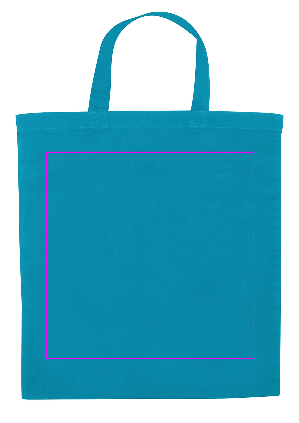 Cotton bag with short handle 140 g/m² MARSHALL