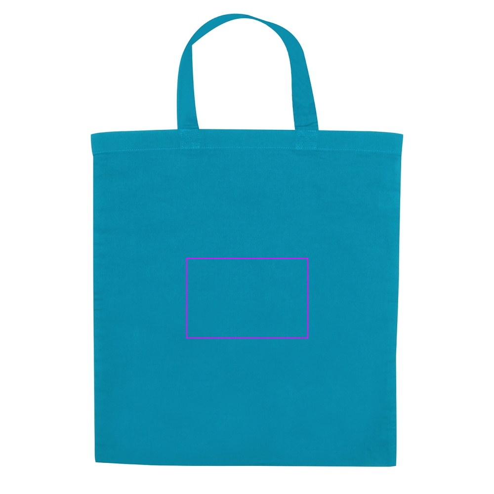 Cotton bag with short handle 140 g/m² MARSHALL