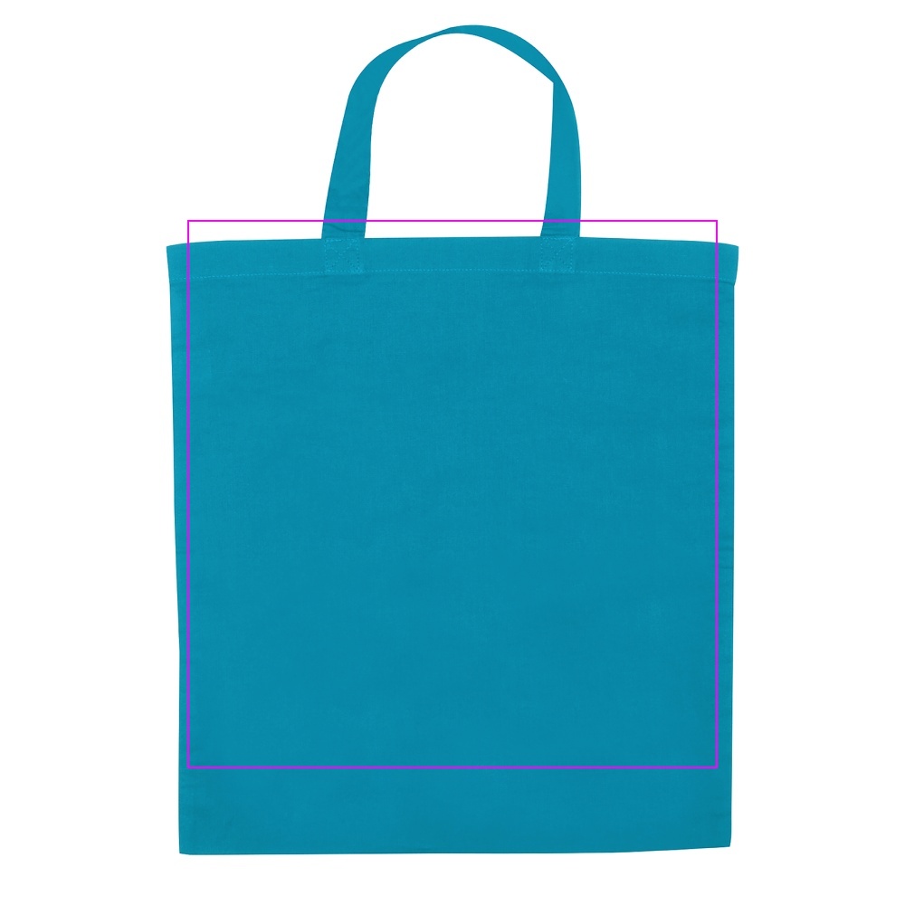 Cotton bag with short handle 140 g/m² MARSHALL