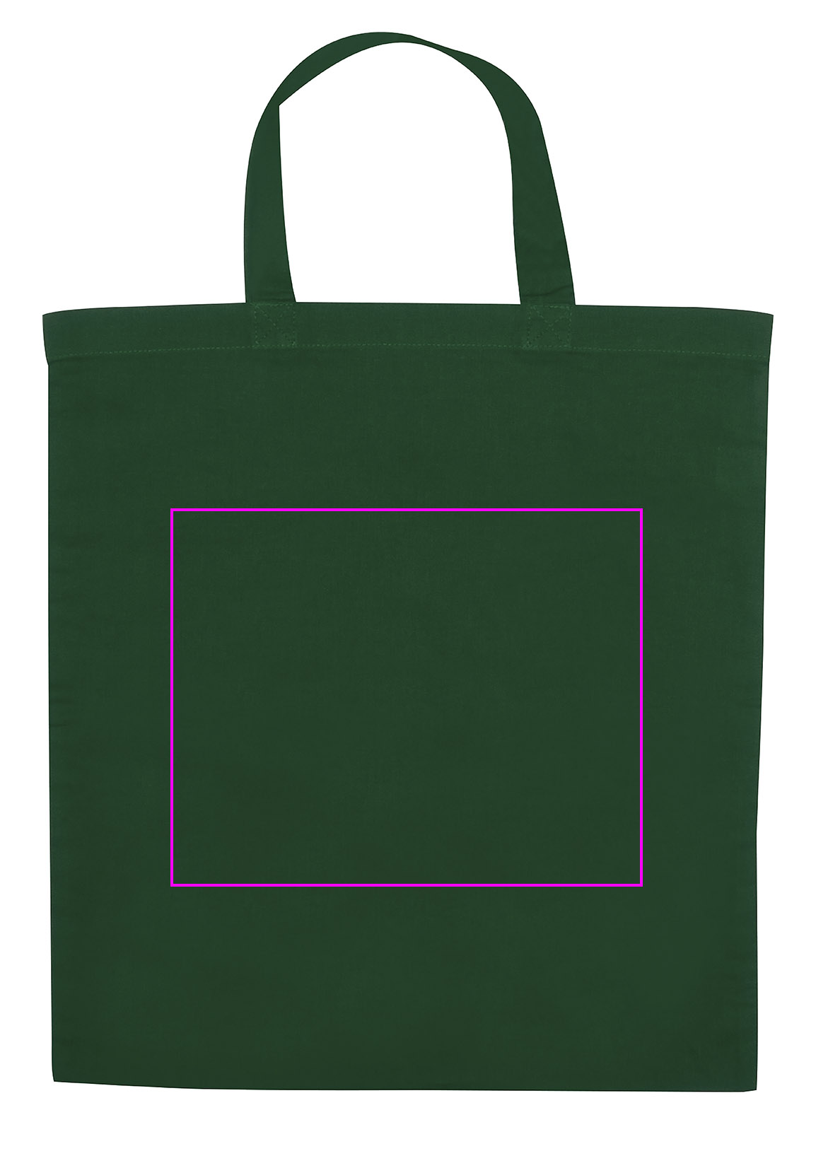 Cotton bag with short handle 140 g/m² MARSHALL