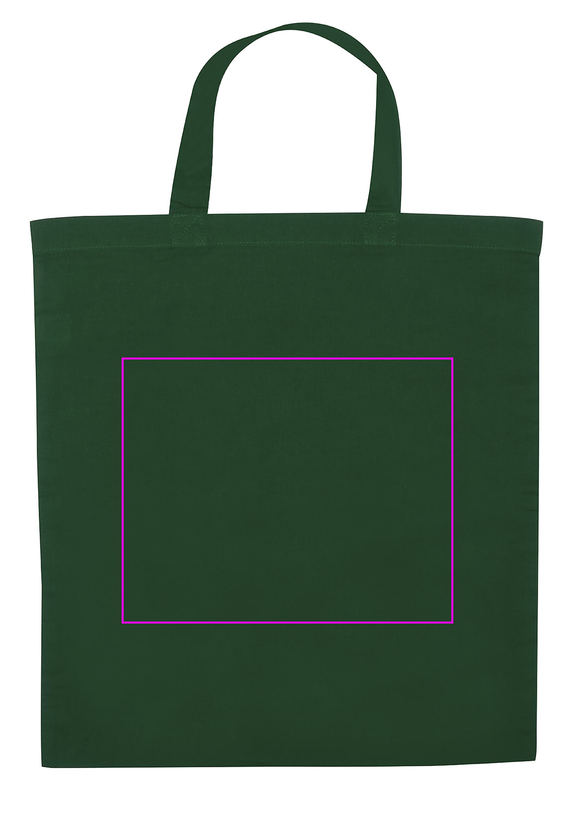 Cotton bag with short handle 140 g/m² MARSHALL