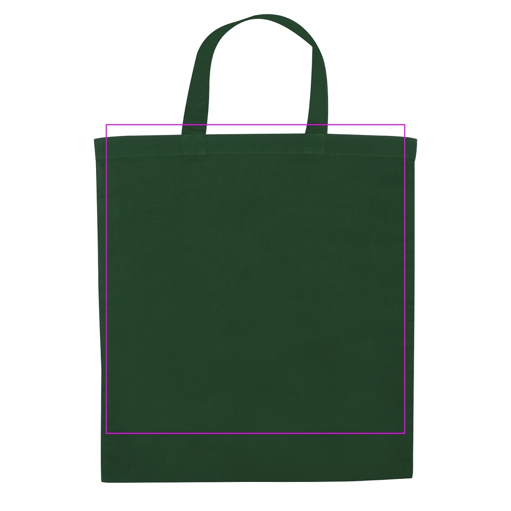 Cotton bag with short handle 140 g/m² MARSHALL