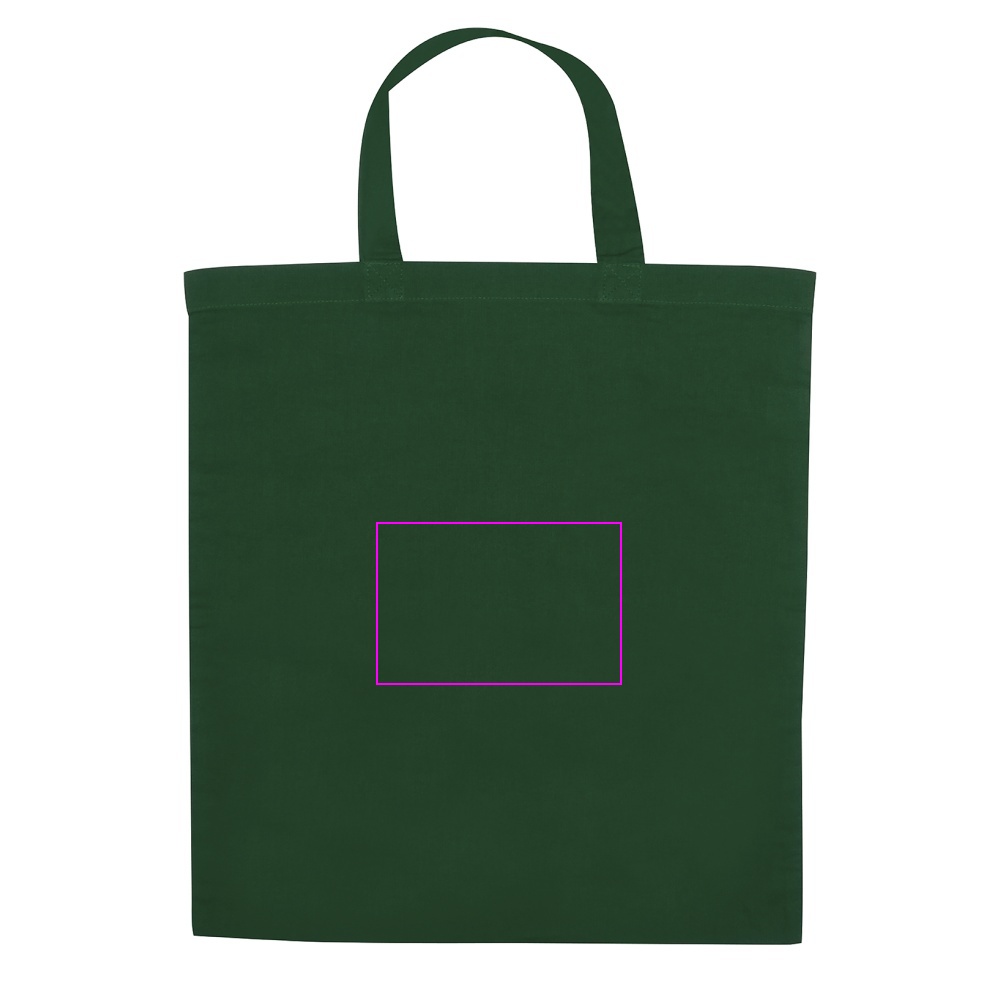 Cotton bag with short handle 140 g/m² MARSHALL