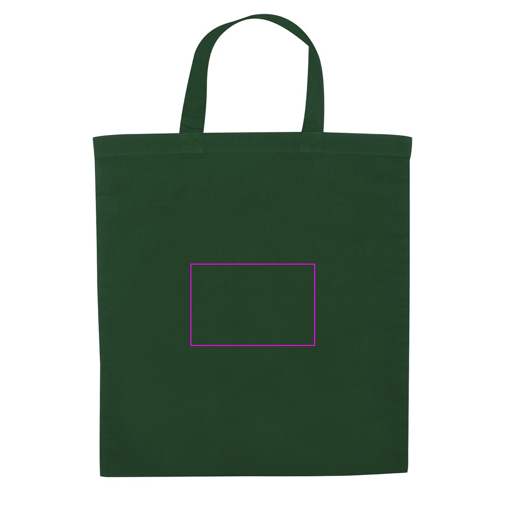 Cotton bag with short handle 140 g/m² MARSHALL